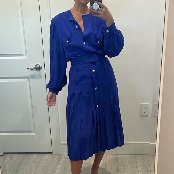 Akris Vintage Silk Dress - Picture 15 of 16